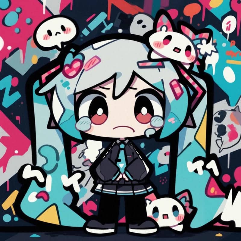 hình miku anime