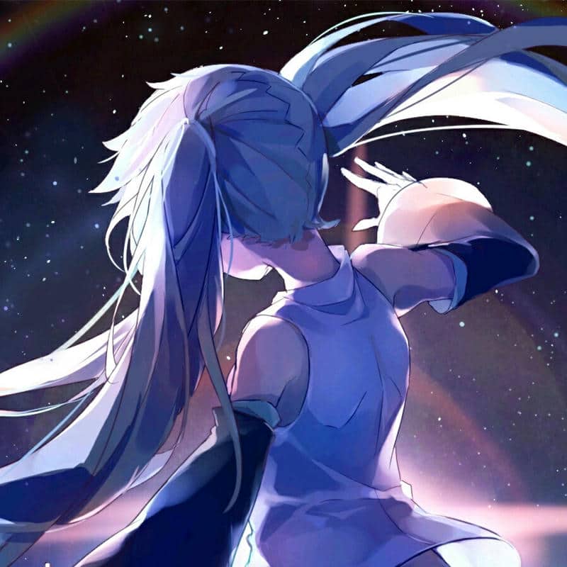 hình miku cute anime