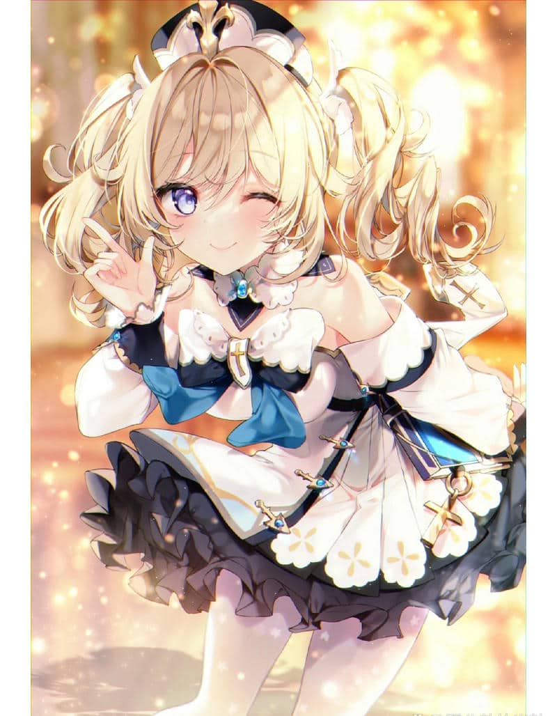 hình nền genshin chibi