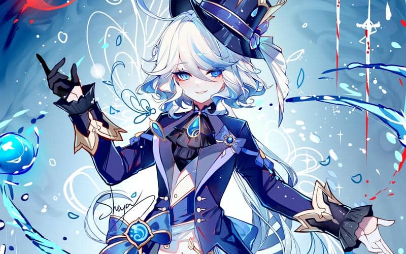 hình nền genshin chibi