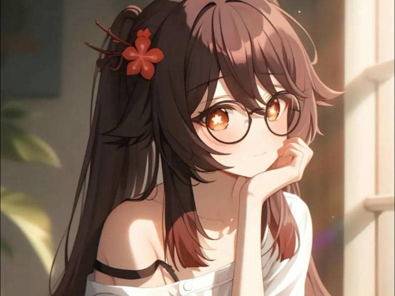 hình nền hutao chibi 4k