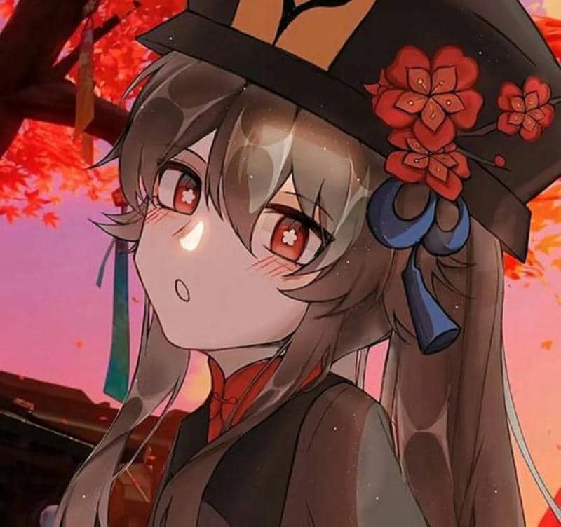 hình nền hutao cute