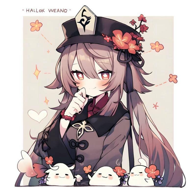 Gợi ý 99+ hình ảnh chibi Hutao cute, dễ thương nhất 17 hình nền hutao đẹp 4k