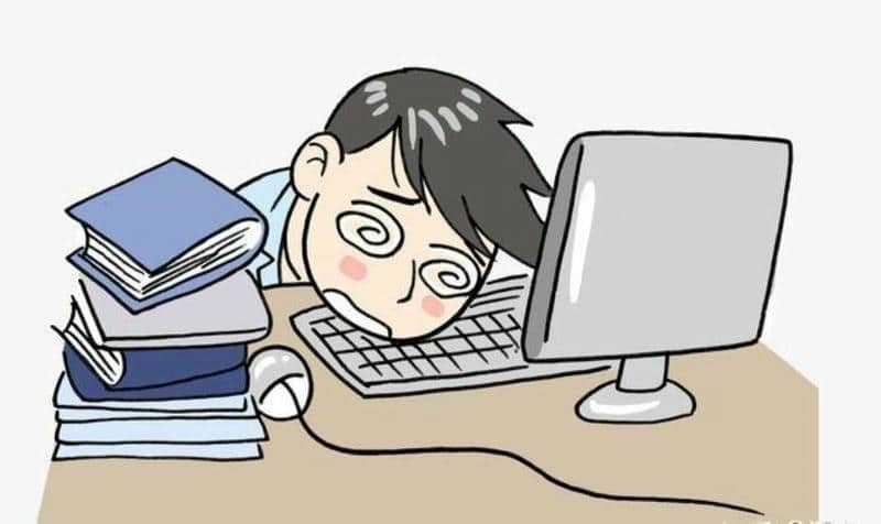 hình nền máy tính mệt mỏi