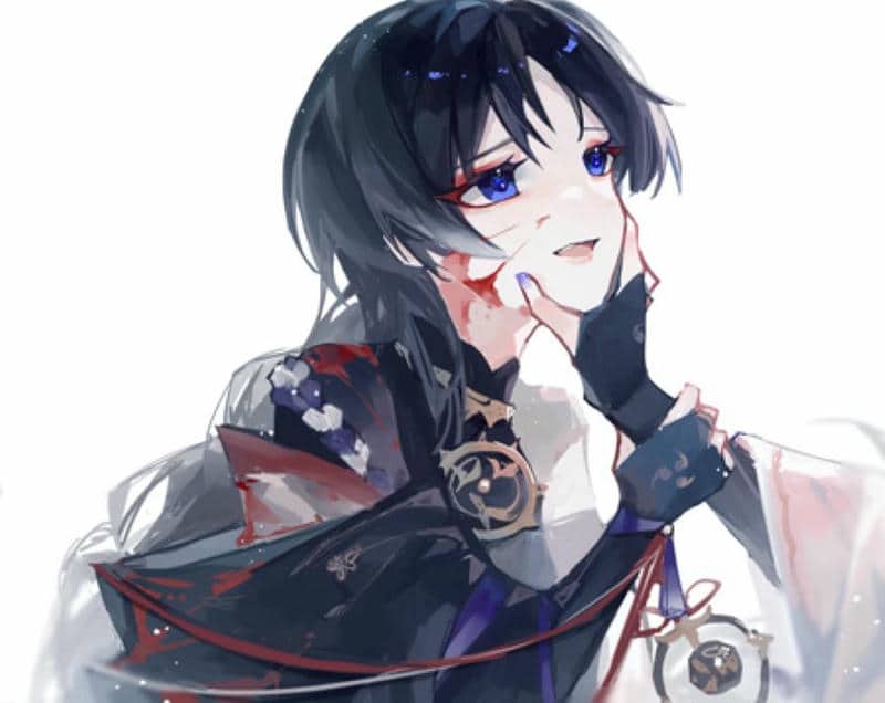 hình nền scaramouche anime cute