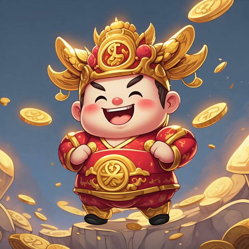 hình ông thần tài may mắn