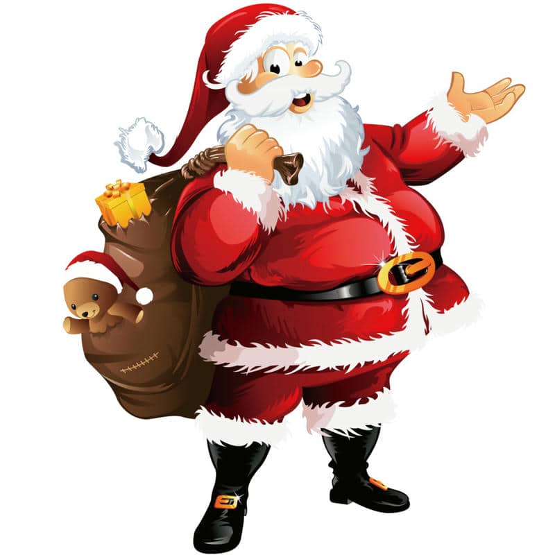 hình ông già noel chibi