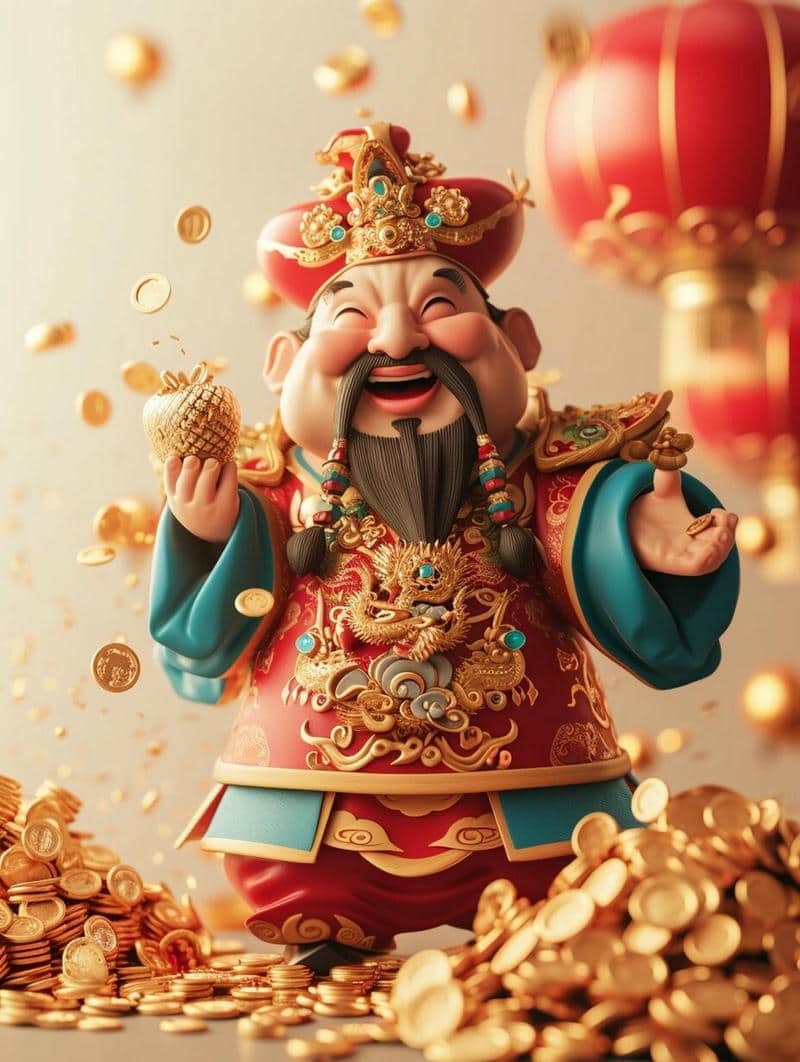 hình ông thần tài 3d