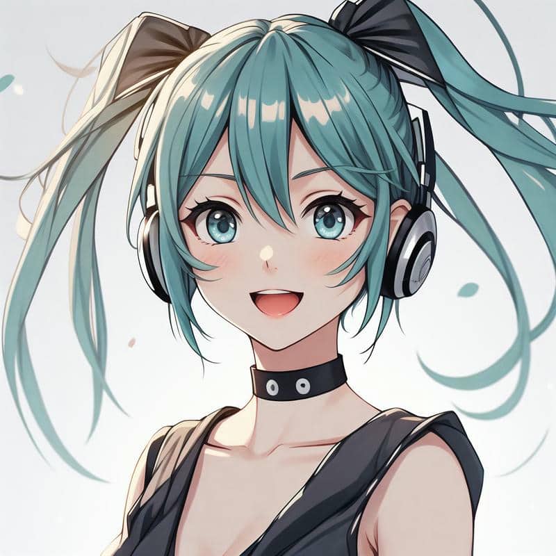hình vẽ miku