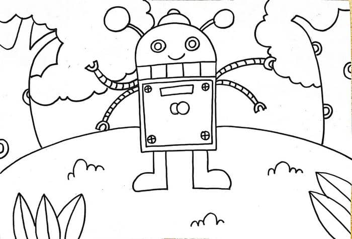 hình vẽ robot
