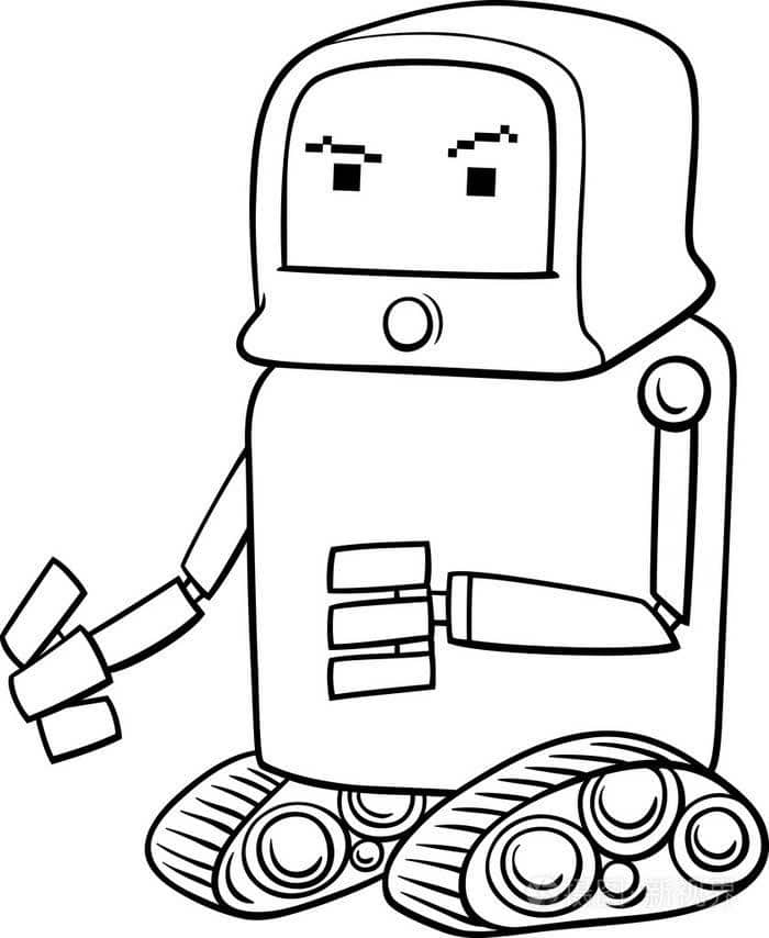 hình vẽ robot đơn giản