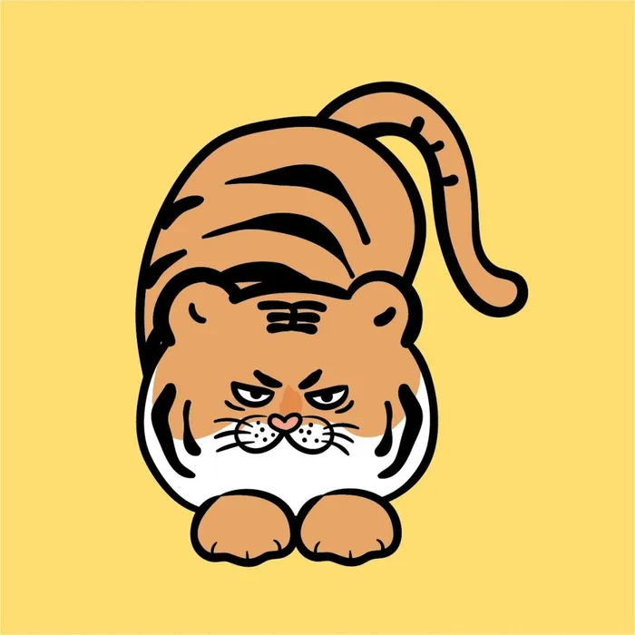 hổ béo cute