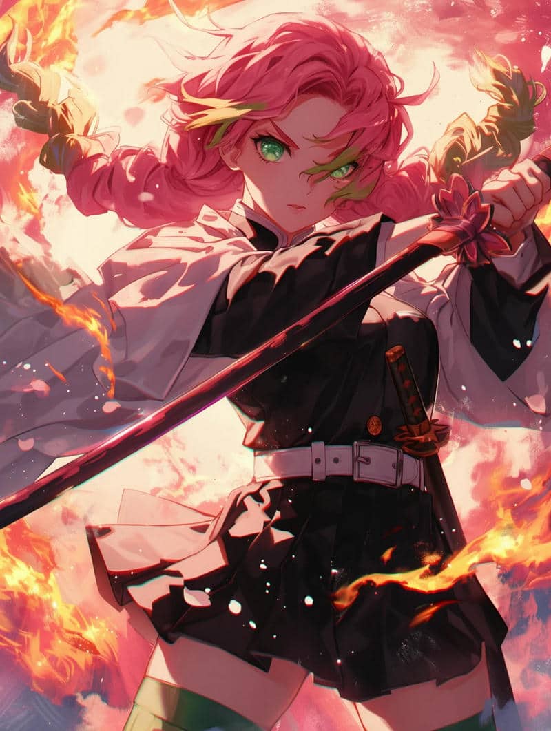 Tổng hợp 99+ hình ảnh chibi Mitsuri siêu dễ thương 44 kanroji mitsuri