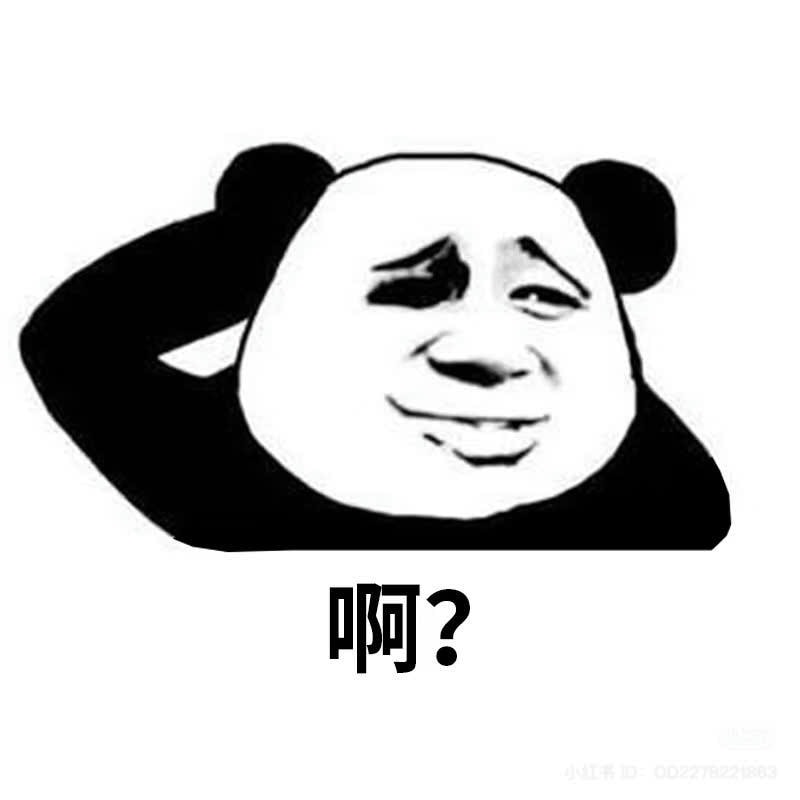 meme gấu trúc bựa khó xử