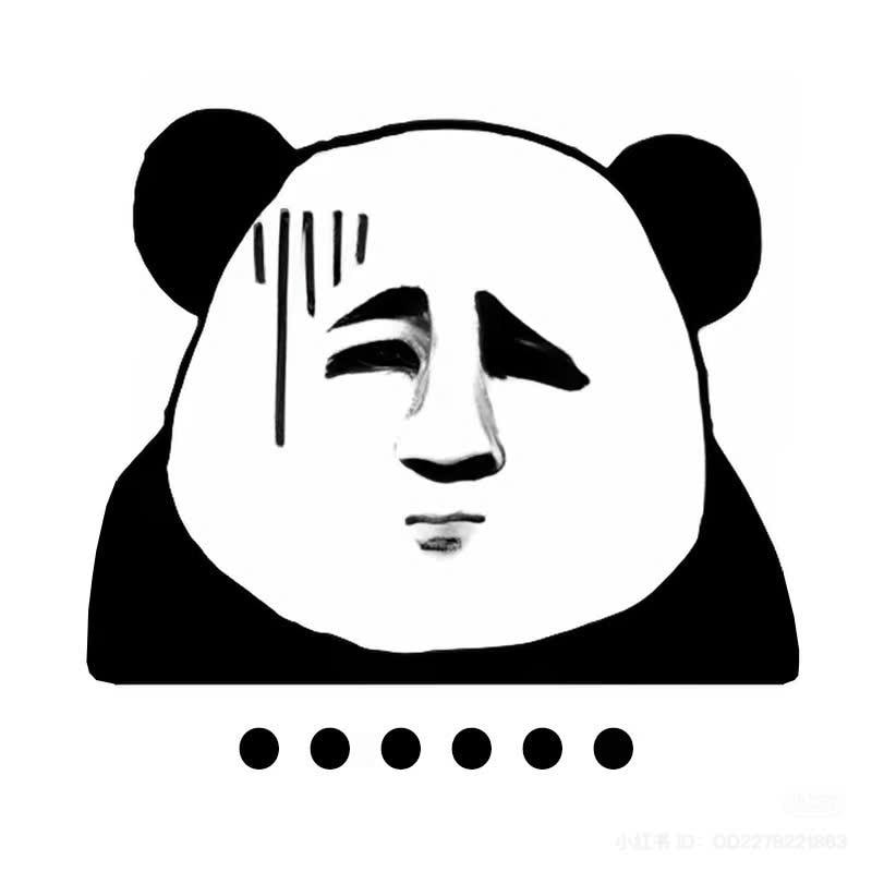 meme gấu trúc bựa xịt keo