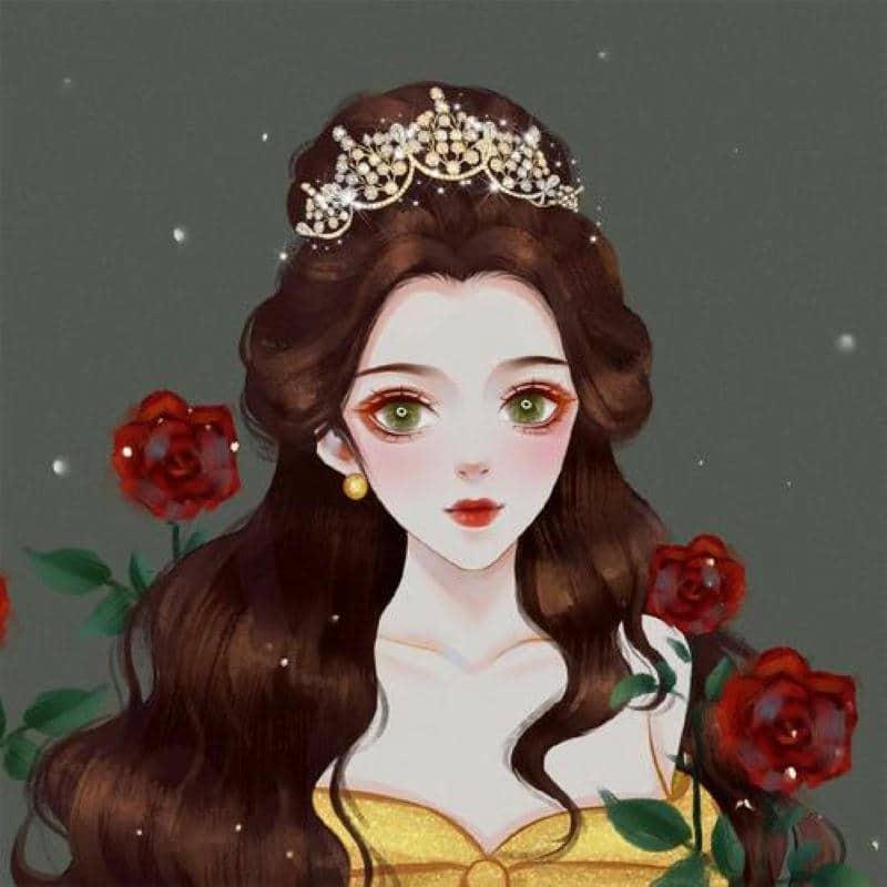 nền công chúa anime dễ thương