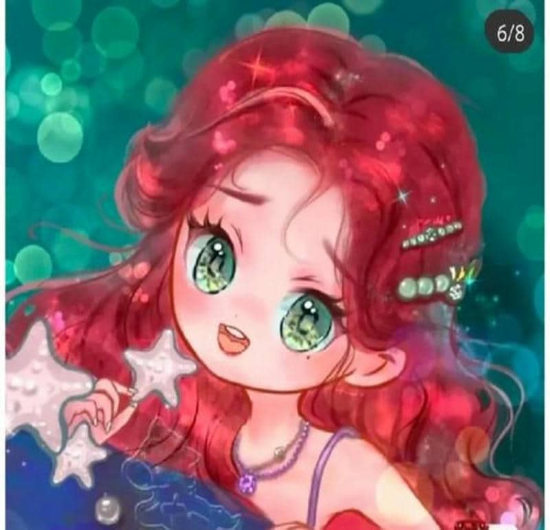 nền công chúa chibi