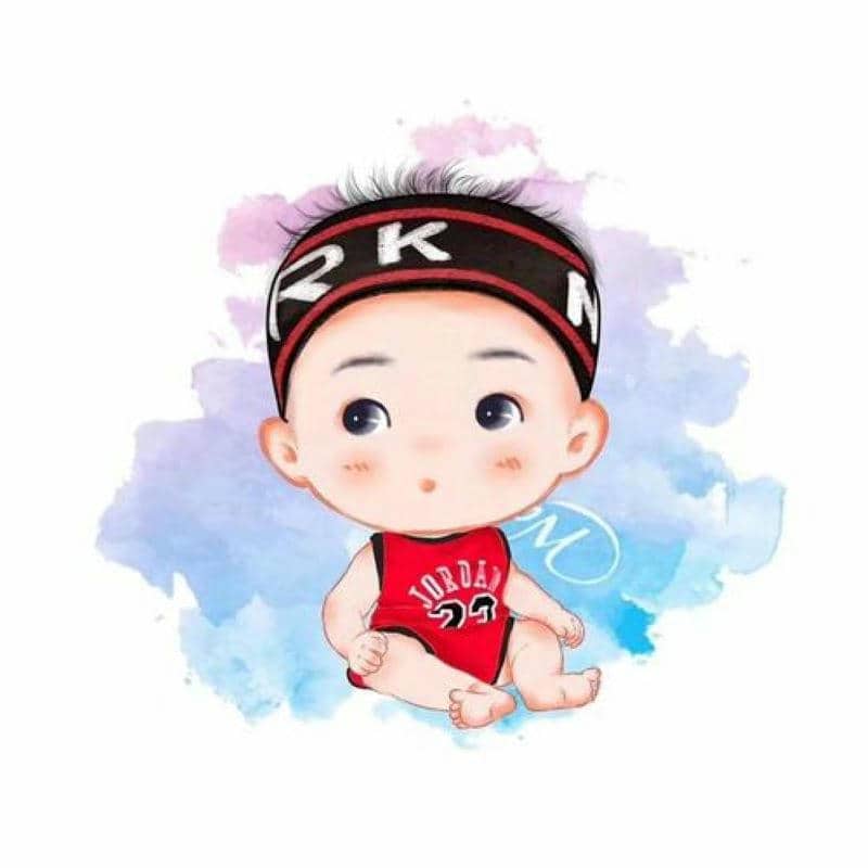 ngộ nghĩnh hình chibi bé trai