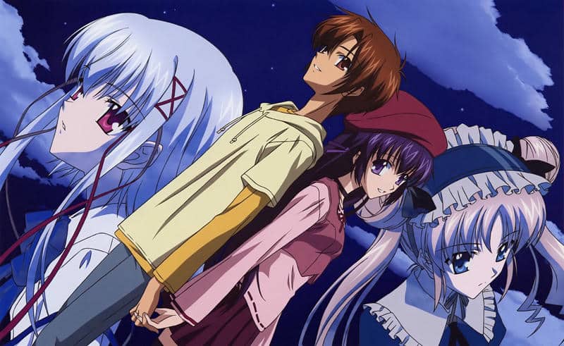 nhóm ảnh 4 người bạn thân anime