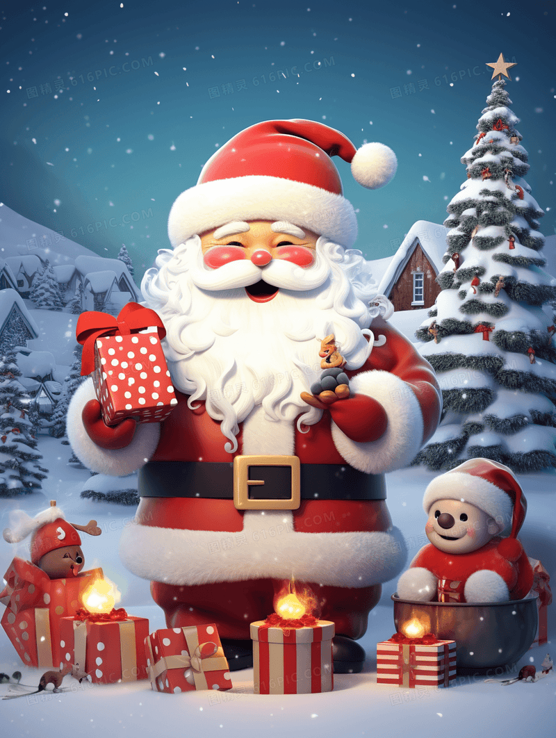 ông già noel chibi