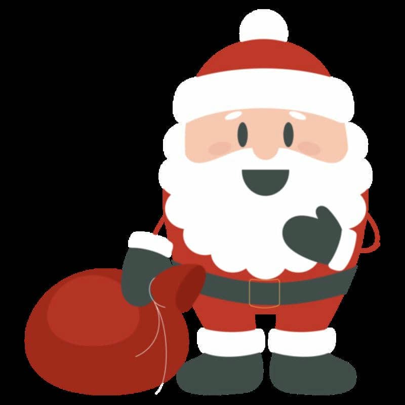 ông già noel cử động