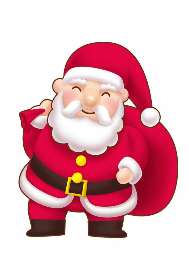 ông già noel cưỡi tuần lộc