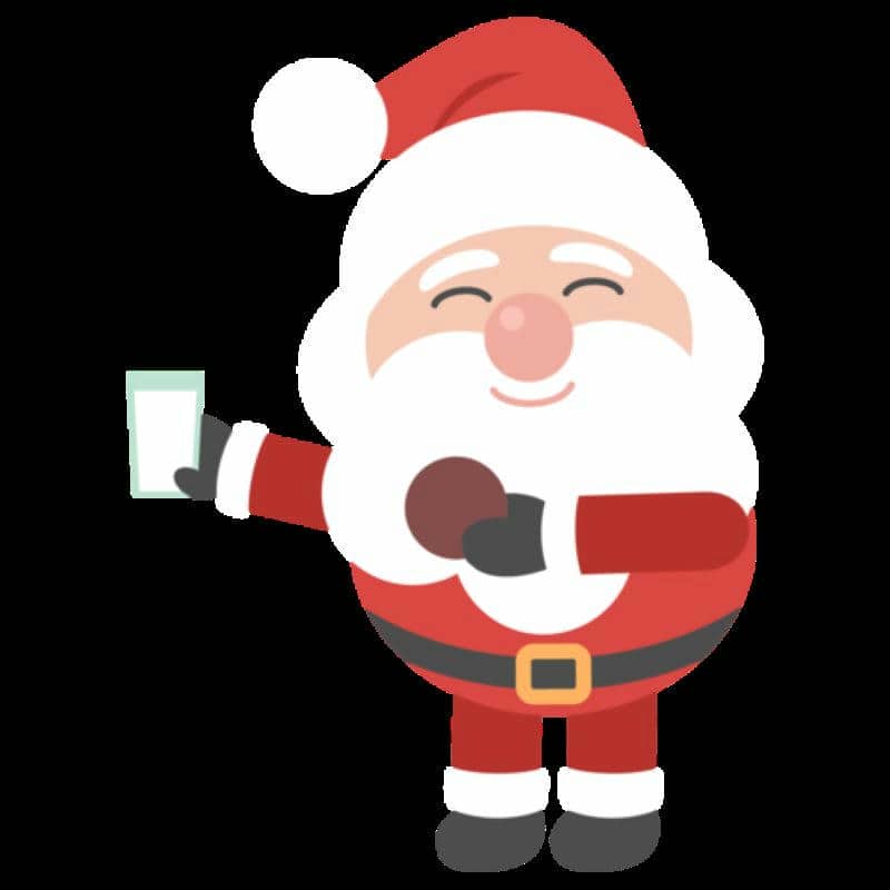 ông già noel cute anime