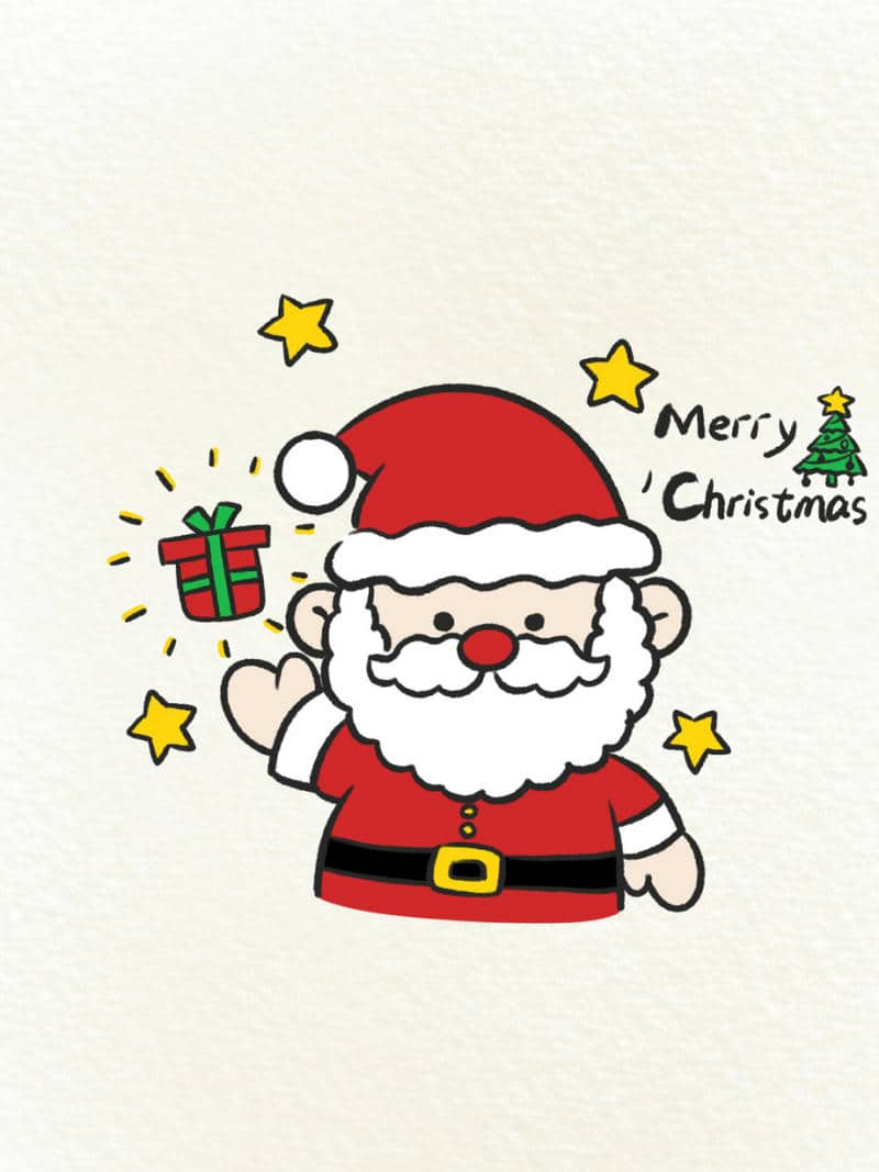 ông già noel cute chibi