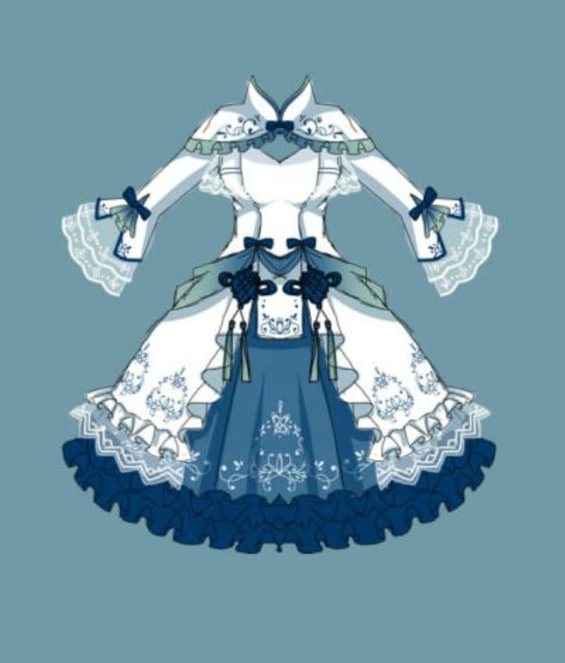 quần áo anime dễ thương