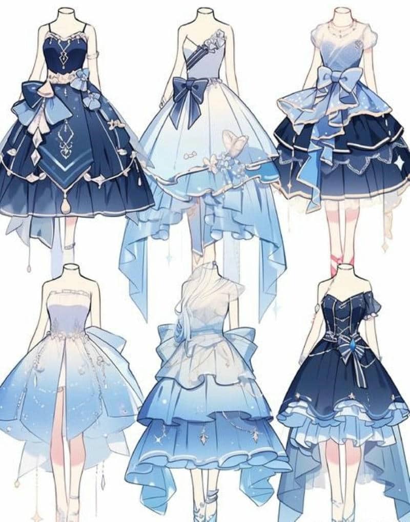 quần áo chibi cute