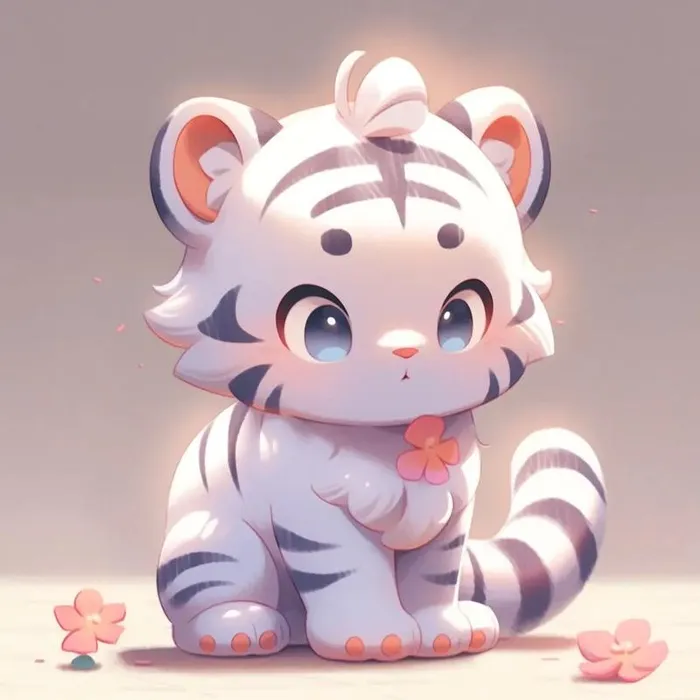tiger hổ chibi