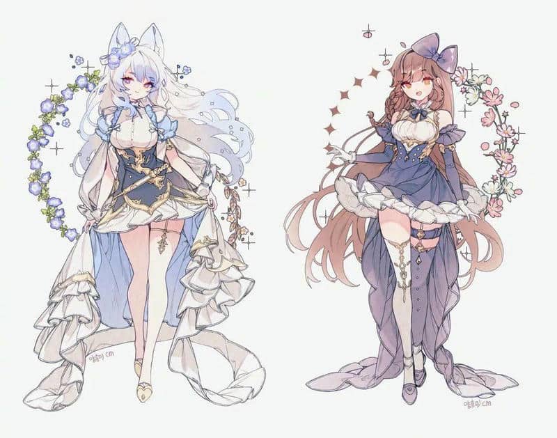 trang phục anime anime