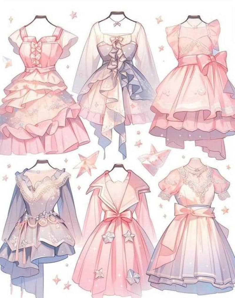 trang phục anime cute