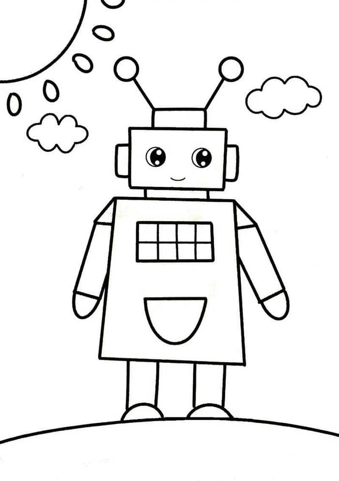 tranh tô màu robot gundam