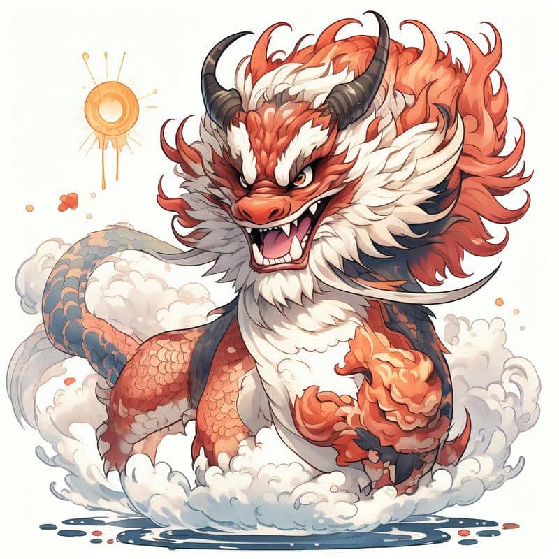 vẽ 12 con giáp cute