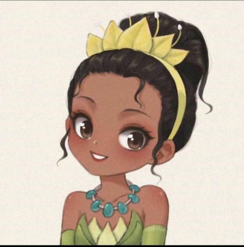 vẽ công chúa chibi