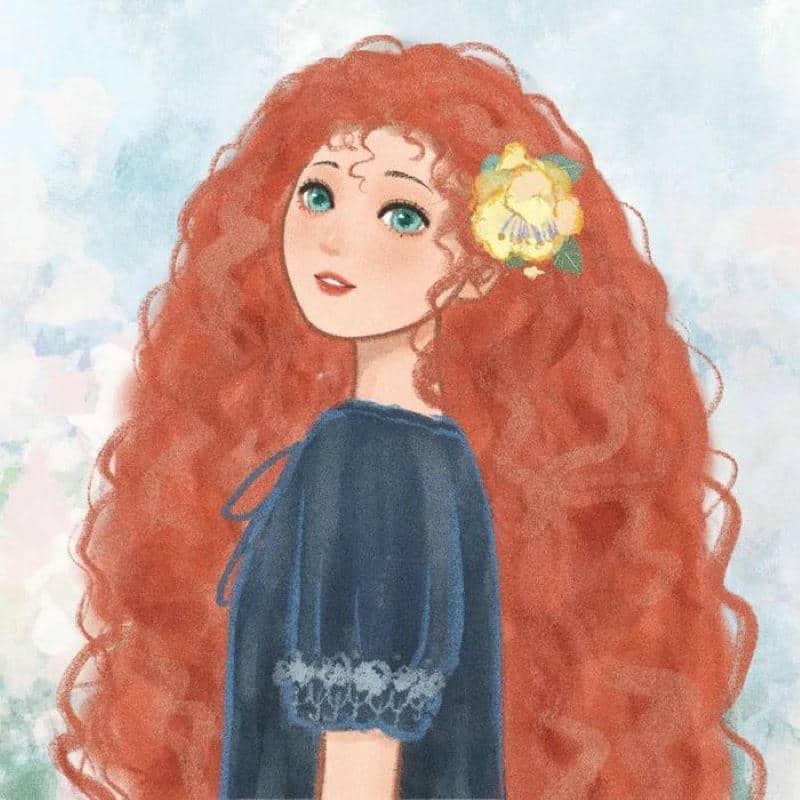 vẽ công chúa disney
