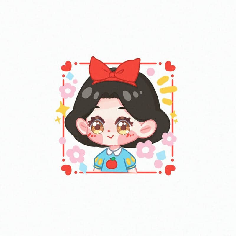 vẽ công chúa đơn giản