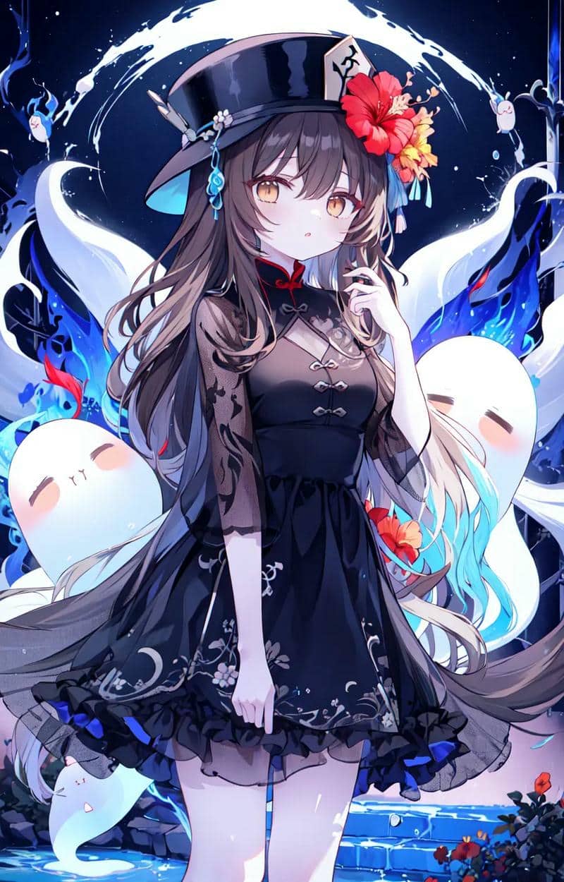 vẽ genshin