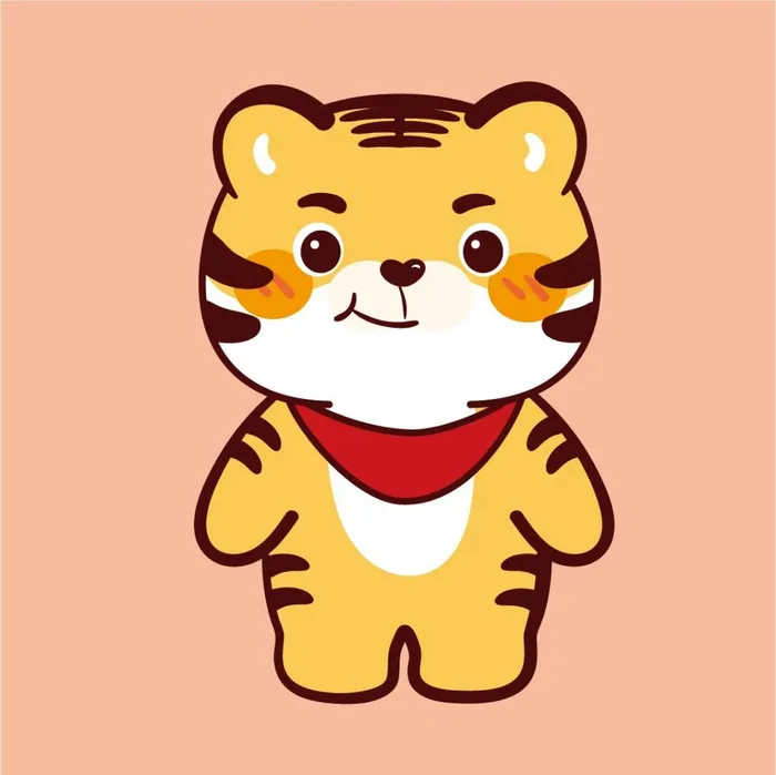 Bộ sưu tập 99+ hình ảnh Hổ chibi mập ú cute đáng yêu 44 vẽ hổ anime